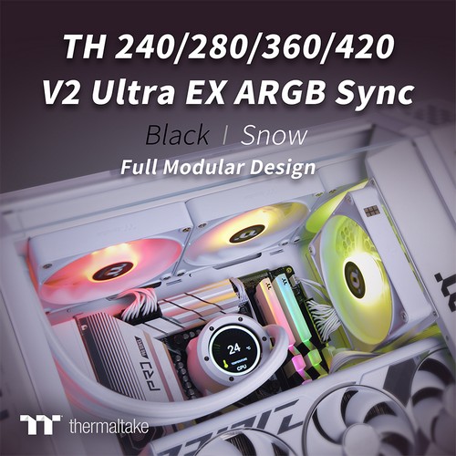 Thermaltake Reveals the TH V2 Ultra EX ARGB Sync AIO & CT EX ARGB
